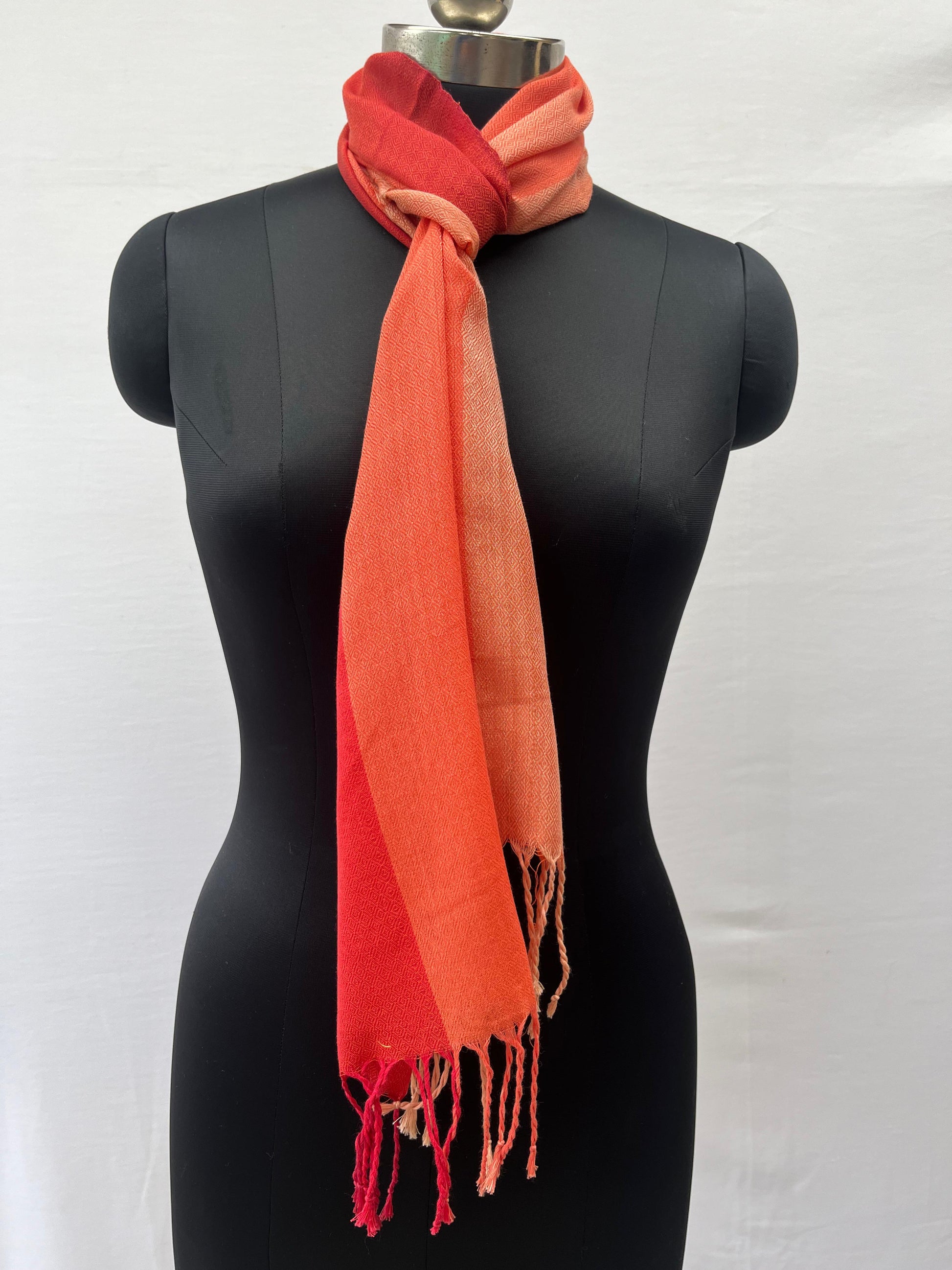 Cotton Scarf(Orange)