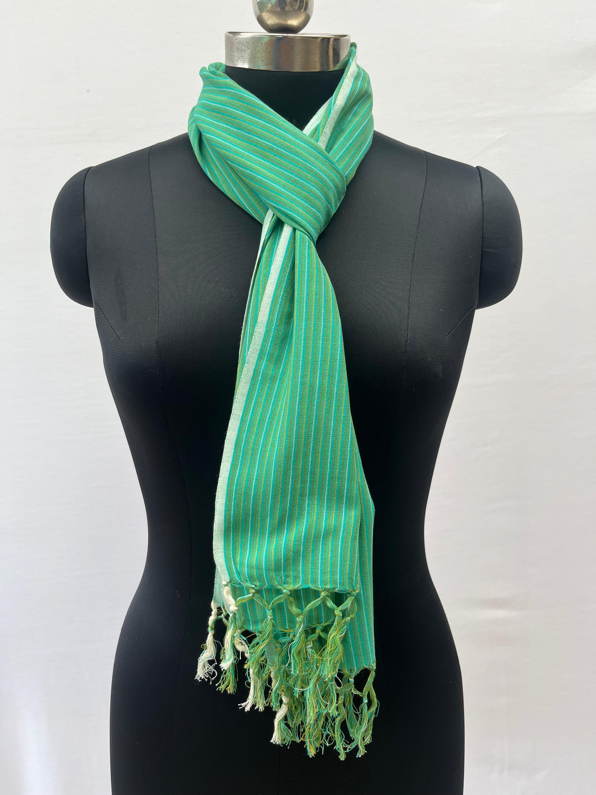 Cotton Scarf(Emerald)