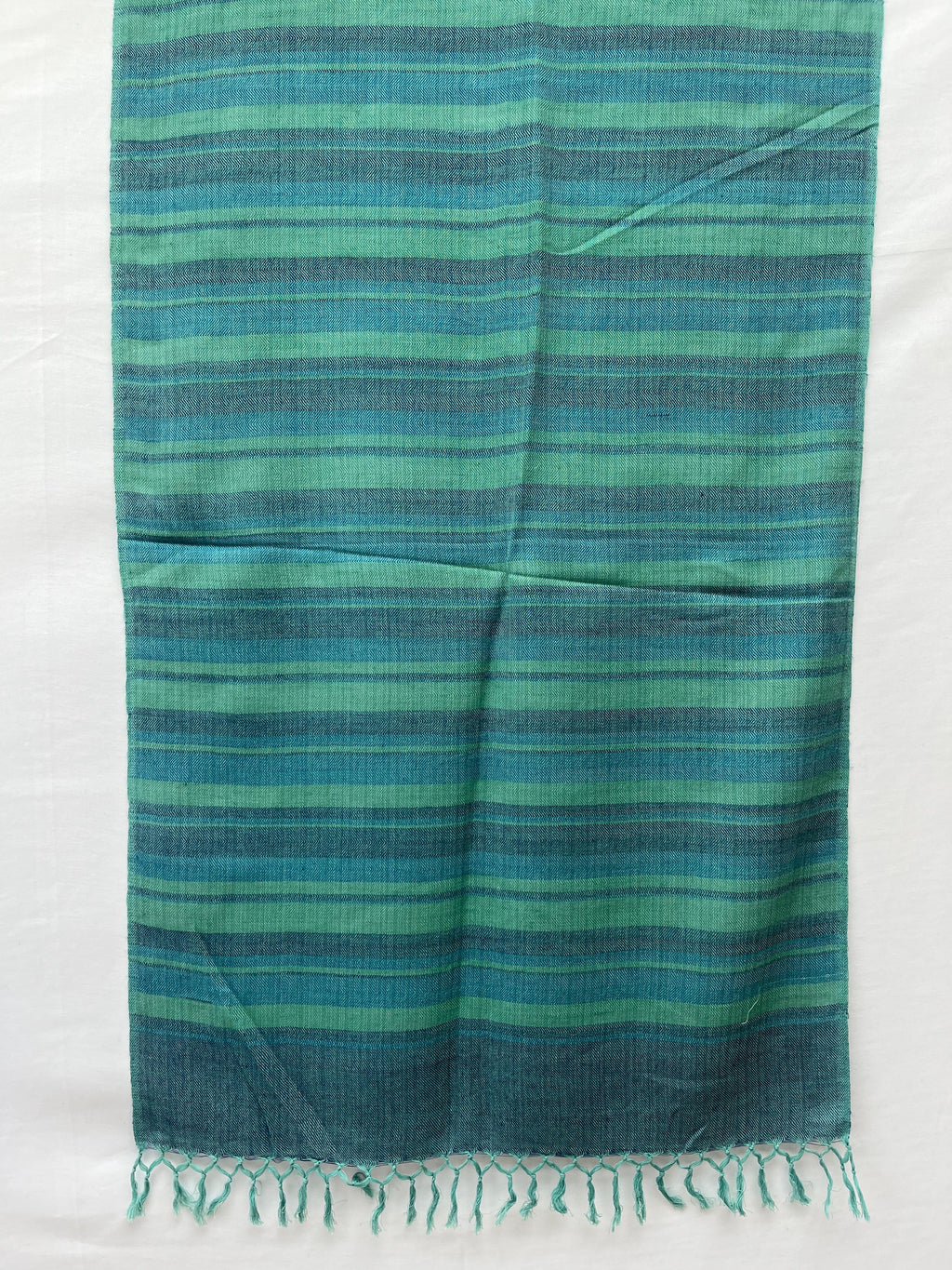 Cotton Wool Stole(Jade)