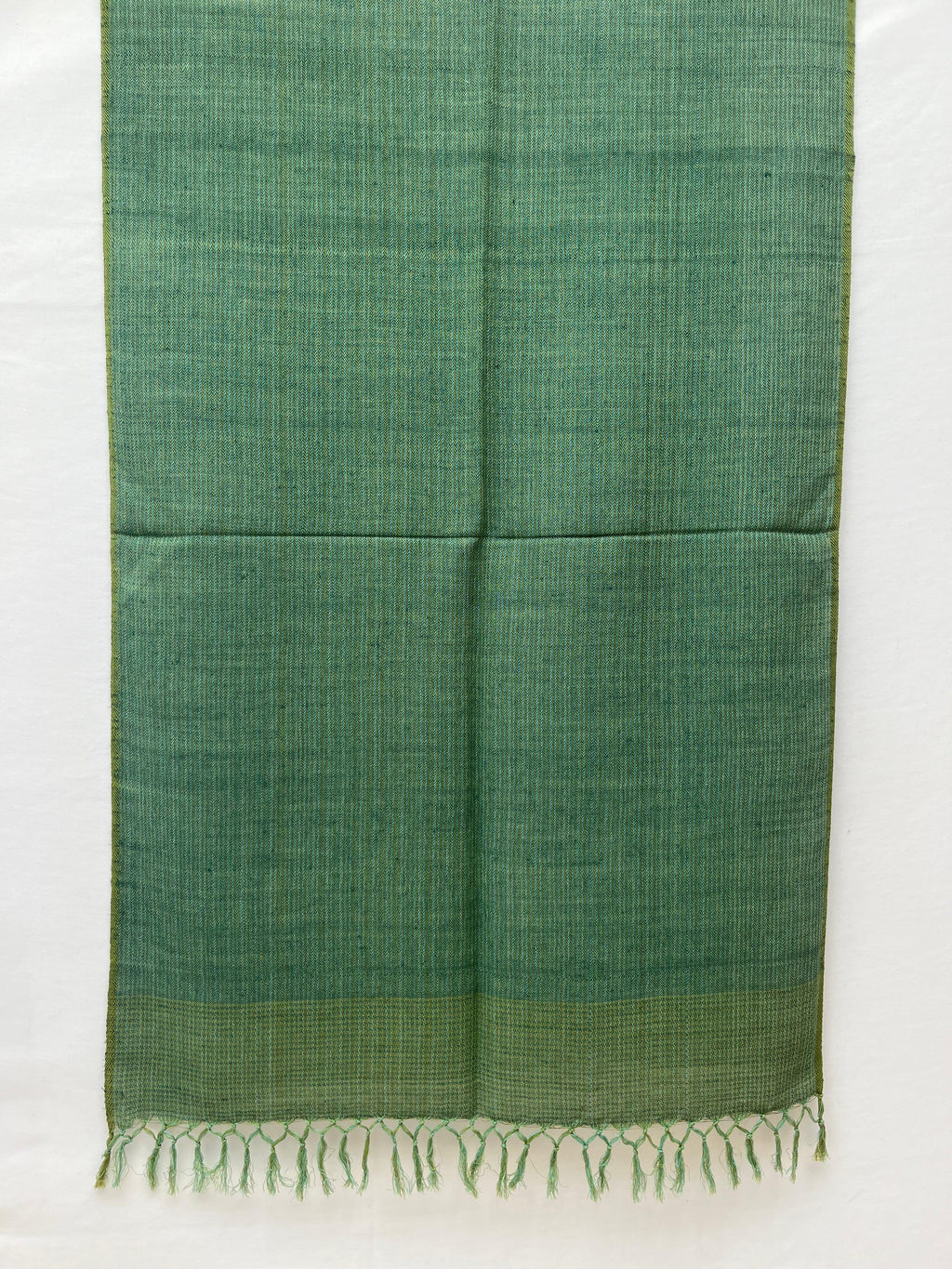 Cotton Wool Stole(Green)
