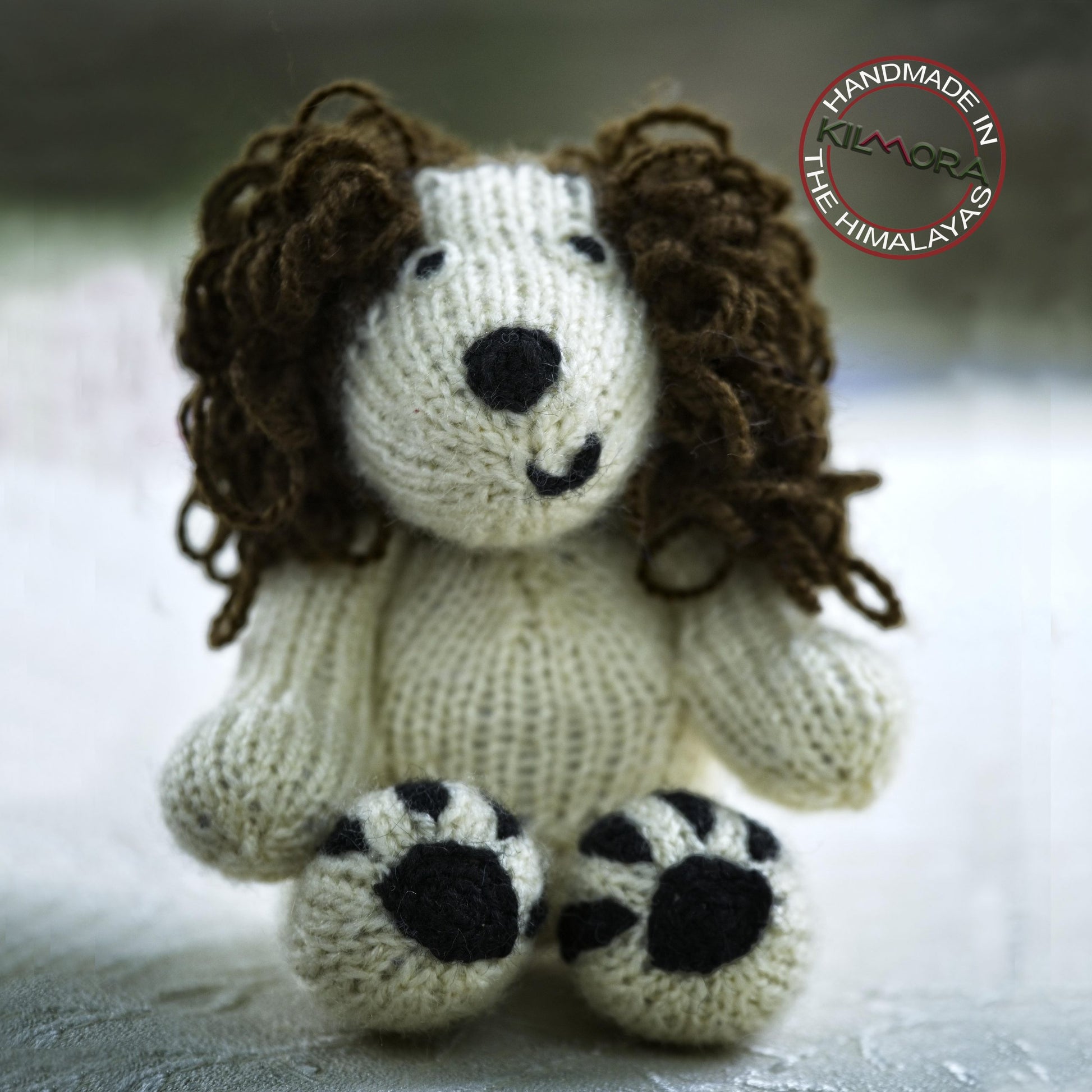 Hand Knit Dog