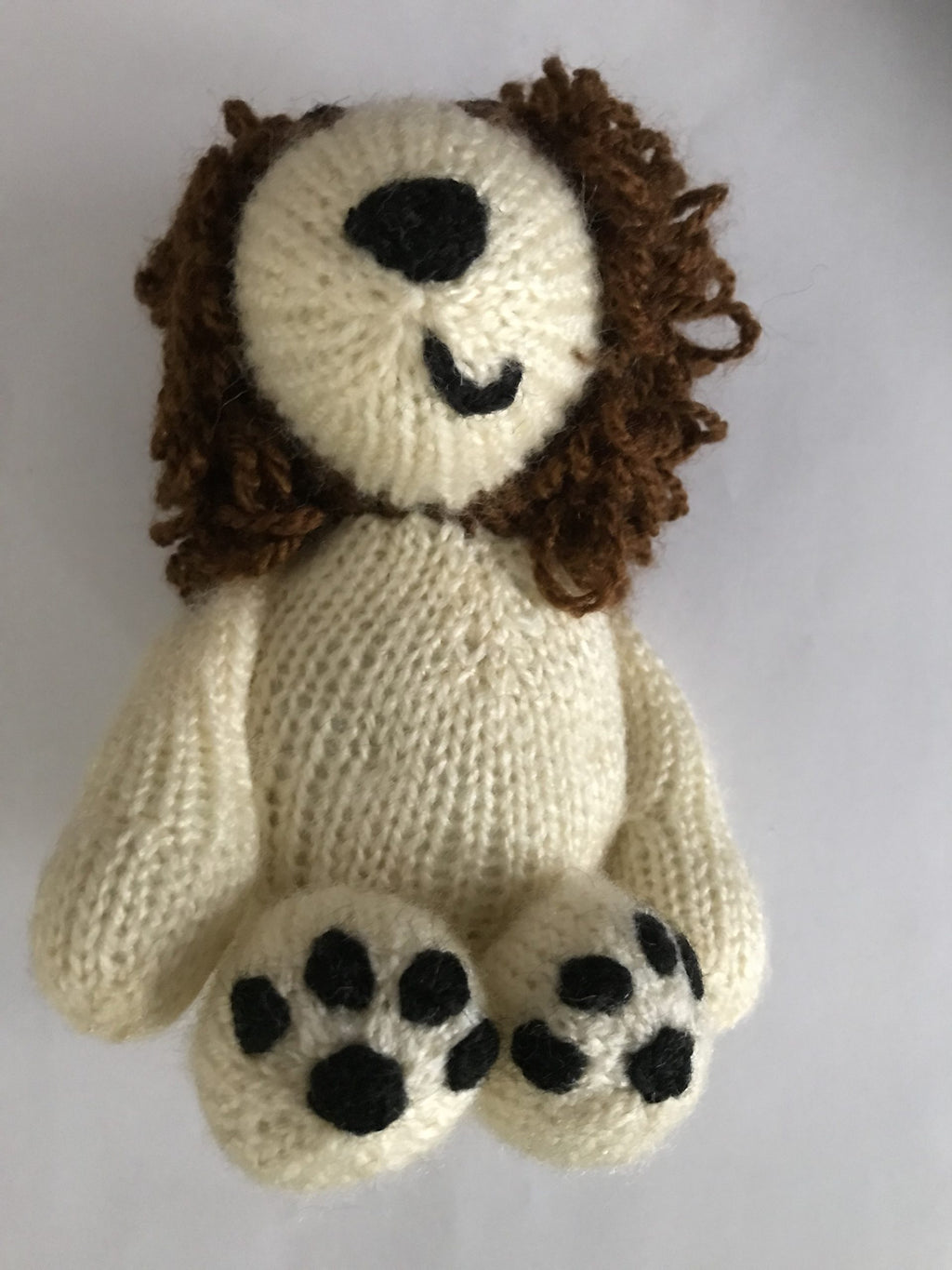 Hand Knit Dog
